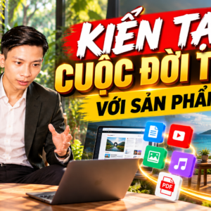 Khóa Kiến Tạo Cuộc Đời Tự Do: Kinh Doanh Sản Phẩm Số