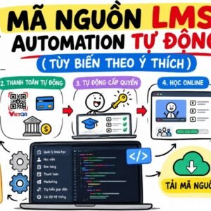 Mã Nguồn Mở LMS Automation Tự Động & VietQR (Tùy Biến Theo Ý Thích)