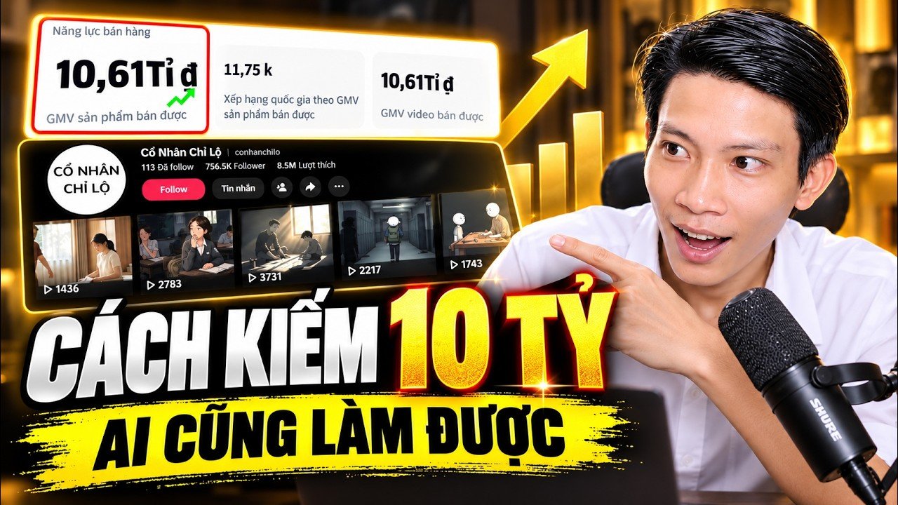 Cách Kiếm 10 Tỷ Bằng Kênh Đạo Lý: Giải Mã Mô Hình Triệu Traffic & Phễu Chuyển Đổi Số