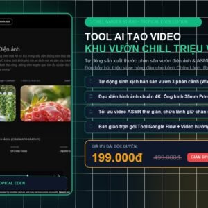 Tool AI Tạo Video Khu Vườn Chill Triệu View (Chill Garden Studio)