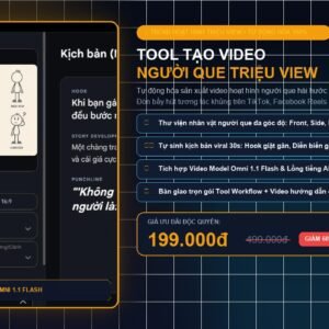 Tool AI Tạo Video Người Que Triệu View (Stickman Viral Studio)